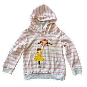 EMMA WIGGLE The Wiggles Girls Hoodie Sweatshirt  5 5T Ballet Graphic Pink Sweate